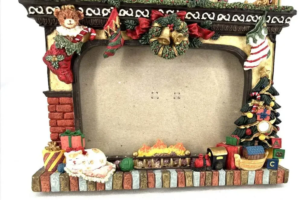 Picture Frame Fireplace Toys Resin 5 x 7